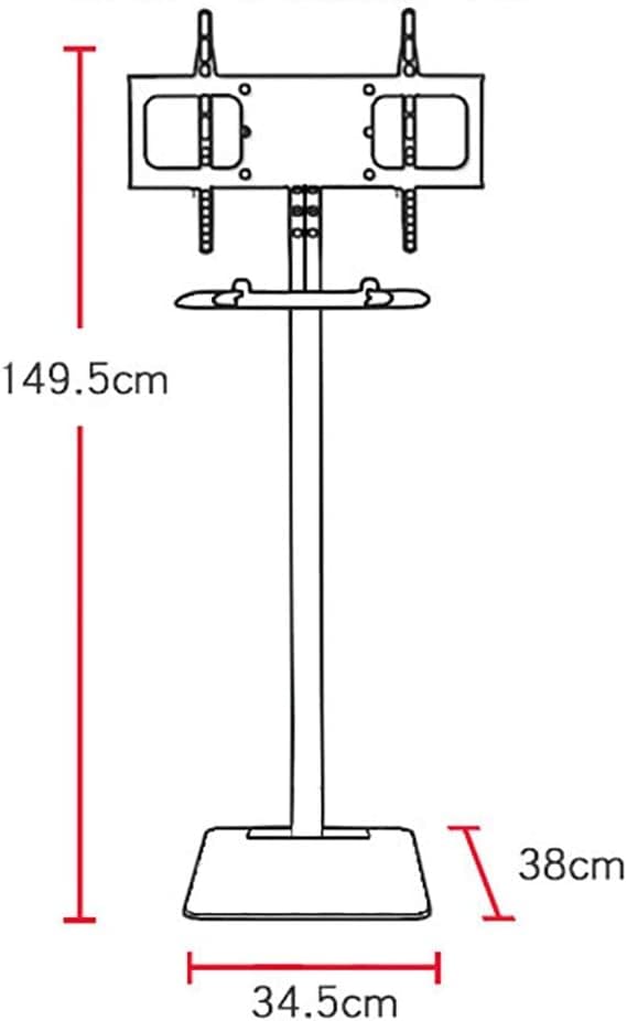 Soporte Universal Multifuncional para TV de Piso miniatura 2