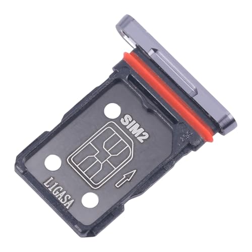 Image of Original SIM Card Tray + SIM Card Tray for OnePlus 12 PJD110, CPH2573, CPH2581 (Silky Black)