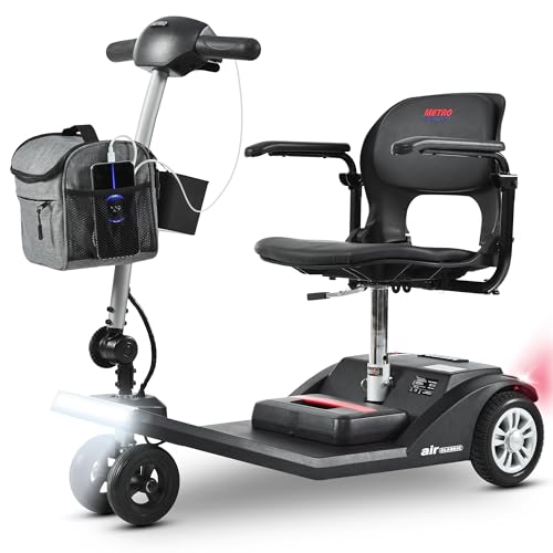250W Airline Approved Mobility Scooters for Adults & Seniors 265lbs