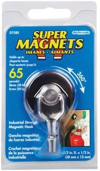 Master Magnetics 07580 Magnet Hook Rotating 65#