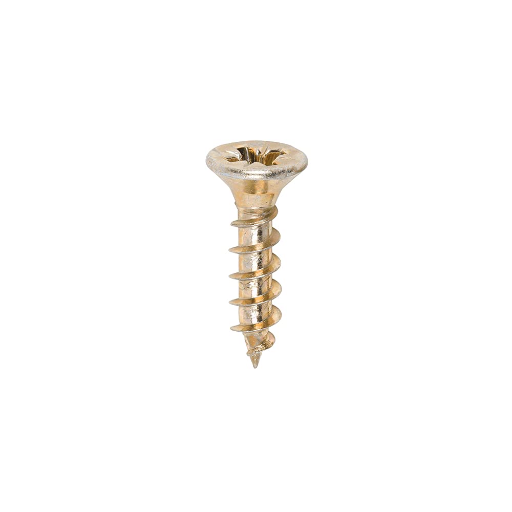 Timco 40017Soloc Solo Woodscrew Pz2 Csk Zyp 4.0 X 17Mm Box Of 200 5055017530809