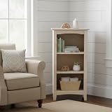 International Concepts Parawood Shaker regał na książki - 91 cm wys. niedokończone półki z litego drewna