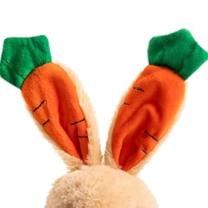 Plushbunnystuffedanimalcutecarrotrabbitplusheastergiftforkids15inchtan Urban Country Home Decor Plush bunny stuffed animal cute carrot rabbit plush easter gift for kids 15 inch tan urban country home decor