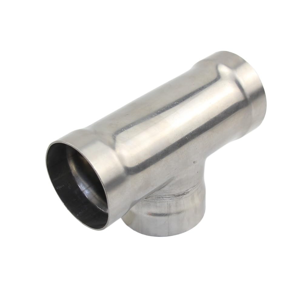 PAKMEZ 304 Stainless Steel Tube tee Insert Inner Diameter 76mm Pipe Fittings Welding