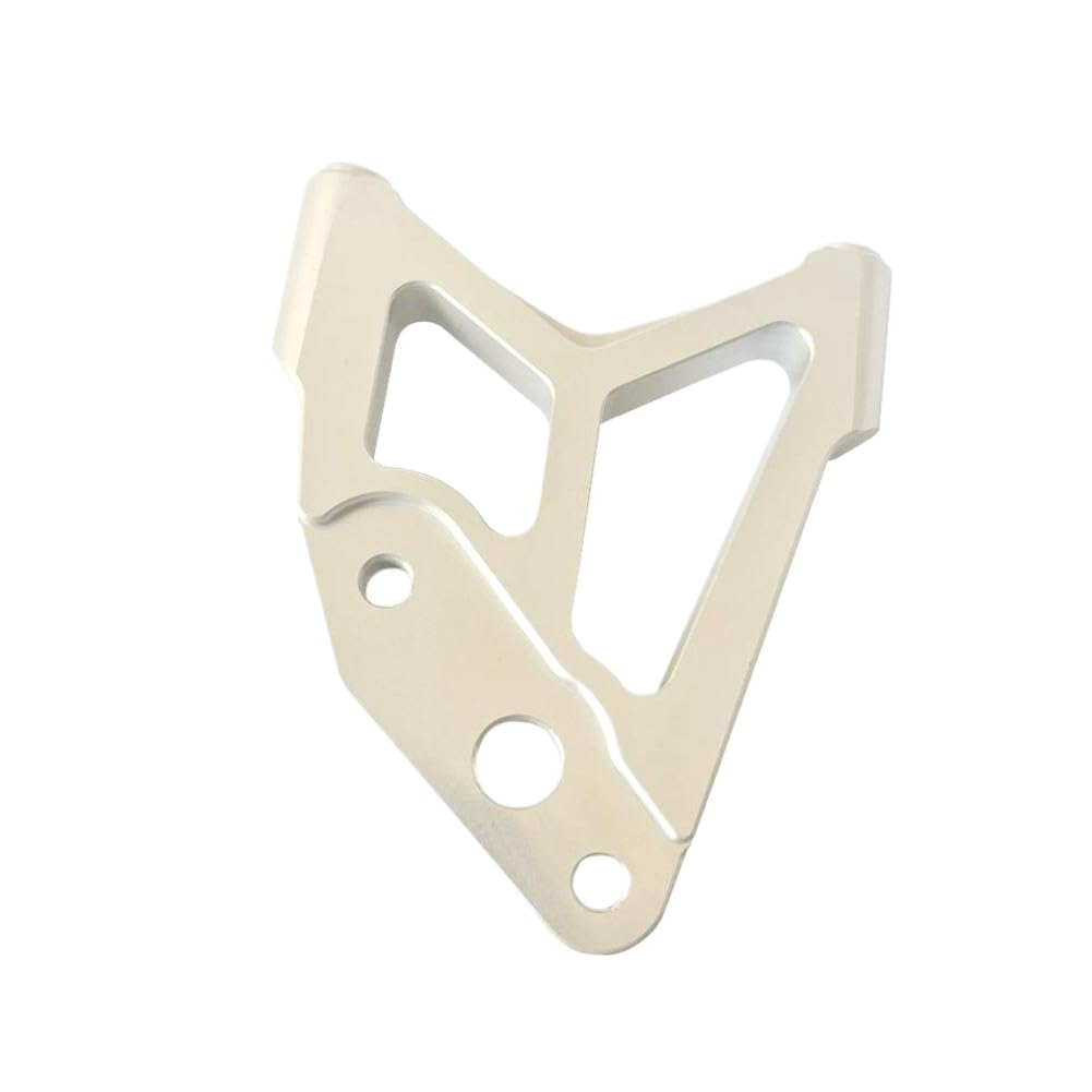 Tvhpwhcka 200Mm Silver Motorcycle Brake Caliper Bracket Support Adapter For Fastace Front Shock Absorber 200Mm 220Mm 82Mm Compatible With Rpm Adelin Frando(200Mm Silver)