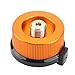 Réchaud Adaptateur gaz Conversion tête Adaptateur pour Canister Butane vis gaz Cartouche piston adaptateur extérieur matériel de camping d'escalade