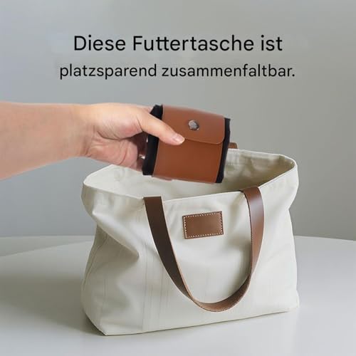 Generisch Futterbeutel - 11 -Zoll -Halbgürtel -Schnalle -Schnalle für einfache Trage, wasserfeste Kordelkordelmerkmal