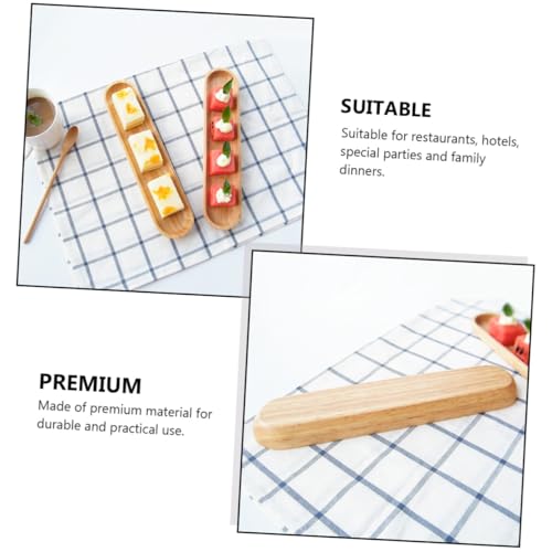 Plato rectangular para sushi estilo japonés color caqui miniatura 7