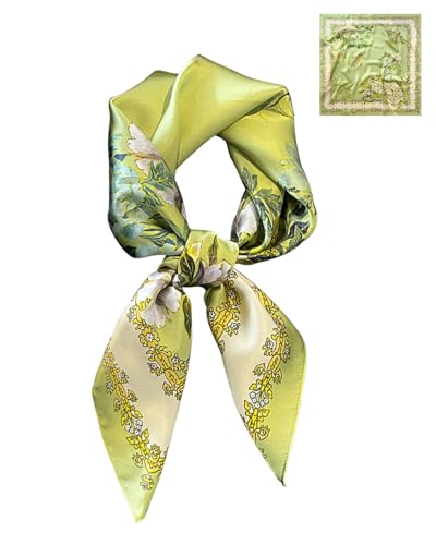 100% Mulberry Silk Head Scarf for Women - 27.5