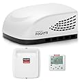 FOGATTI RV Air Conditioner InstaCool 15000BTU Non-Ducted, Rooftop AC Unit RV, All in One Unit, Easy Install, Quiet AC, For Camper, 115V