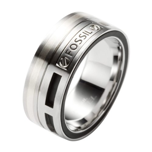 Fossil, anello da uomo in acciaio inox JF85420