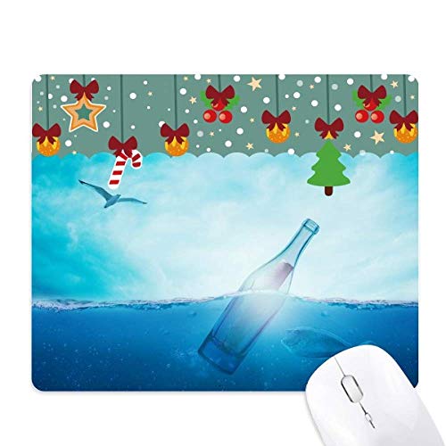 Tapis de souris Ocean Glass Bottle pour embellir votre espace de télétravail