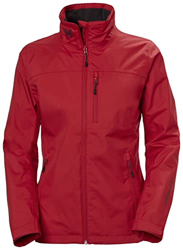 Helly Hansen 30297 162-Xs Crew Chaqueta De Vela Impermeable A Prueba De Viento Transpirable, Rojo, Xs Para Mujer Helly Hansen 30297 162-Xs Crew Chaqueta De Vela Impermeable A Prueba De Viento Transpirable, Rojo, Xs Para Mujer