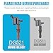 MAS Set of 8 Ignition Coils Brown boots DG521 and Motorcraft SP-509 Spark Plugs Compatible with Ford Expedition F-150 Super Duty F-250 F-350 F-450 F-550 F53 4.6L 5.4L C1659 DG521