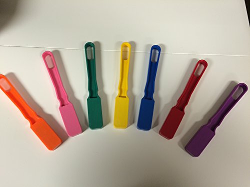 8" Magnetic Wands, Set of 7 Assorted Colors