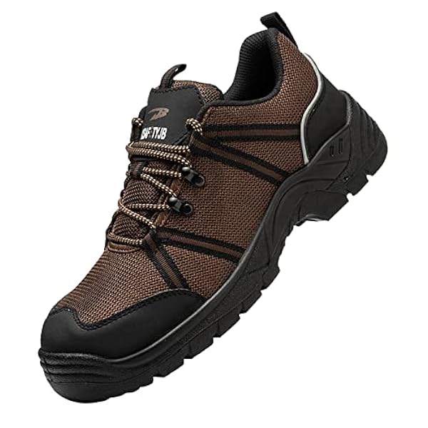 Veiligheidsschoenen Werkschoenen,Veiligheidsschoenen Met Stalen Cap Beschermt De Voeten Tegen Vallende Of Rollende Voorwerpen,brown▁47