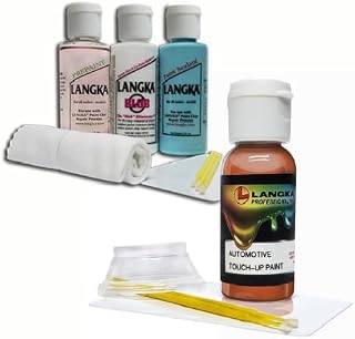 Langka Paint Chip Repair Kit and 1oz Touch-Up Paint Compatible with 2014, Ford, Taurus, RR, Ruby Red Tricoat.