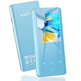 Reproductor MP3 con Bluetooth 5.3, AGPTEK A19X Reproductor de Música Portátil con Pantalla Curva de 2.4' con Altavoz...