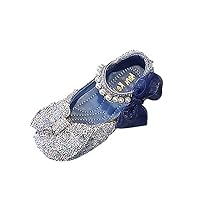Sandales Princesse Pour Filles – Strass, Talon Compensé, Respirantes, Parfaites Pour Mariage Ou Fête