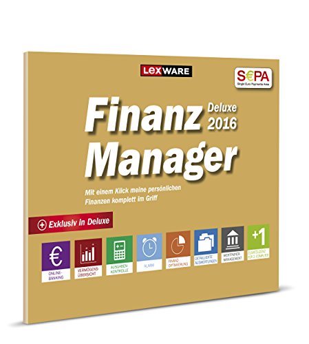 Preisvergleich Produktbild Lexware FinanzManager Deluxe 2016 (Frustfreie Verpackung)
