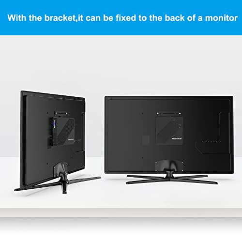 MINIS FORUM Mini PC Windows 10 N40 Lüfterlos 4 GB DDR4 / 64 GB eMMC Intel Celoren N4020 Prozessor Mini Desktop Computer… – Bild 4