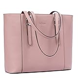 BROMEN Leather Laptop Bag for Women 15.6 inch Computer Office Briefcase Handbag Shoulder Work Tote...