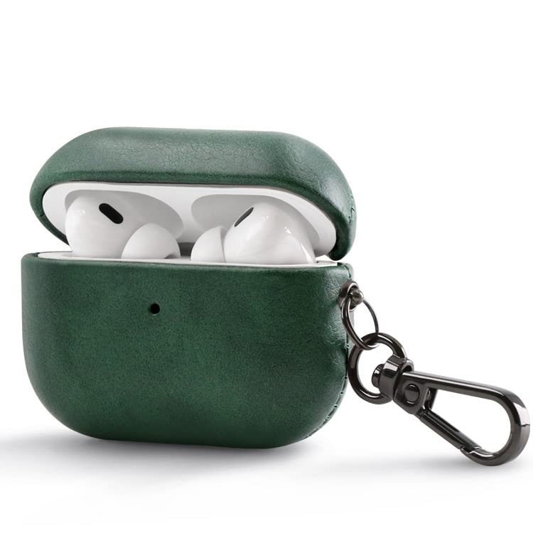 Amazon | ZENIX DESIGN TECH AirPods Pro 用 ケース カラビナ付 レザー