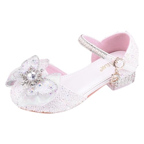 Mary Jane Shoes for Girls Bownot Non Slip Soft Sole Ballet Mary Jane Flats Newborn Infant First Walker Dress Shoes