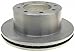 ACDelco Silver Rear Brake Rotor 18A2330A | GM 19261812 Brake Rotors for Select Ford F-250 Super Duty, Ford F-350 Super Duty Truck, and more
