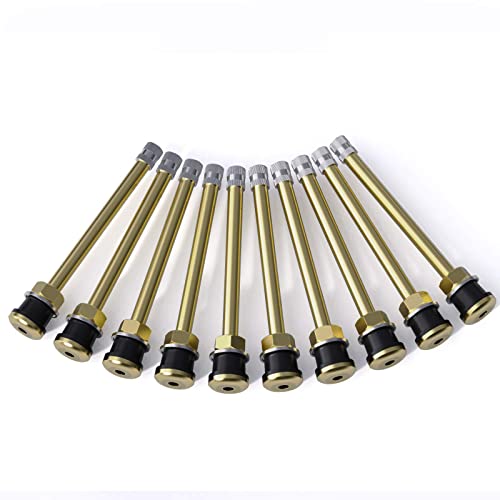 Image of CKAuto TR573 Metal Commercial Truck Valve Stems 4 3 /8″ Eff. Length, 10 Pcs