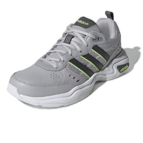 adidas Herren Strutter Laufschuh, Grey Two F17 Grey Six Signal Green, 46 EU