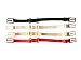 KUCI® Women's Bra Strap Holder Elastic Non-slip Straps With Buckle 4PCs