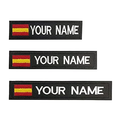 Parches personalizados con nombre militar Cover