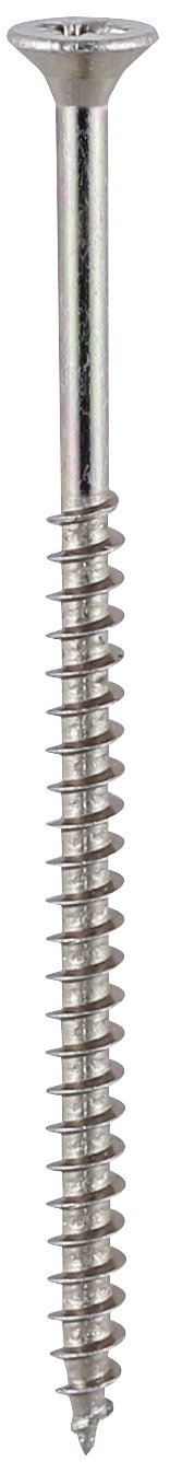 Timco Yellow 4.5Mm X 60Mm Pozidriv Double Countersunk Zp Solo Chipboard & Wood Screws, 200 Pack