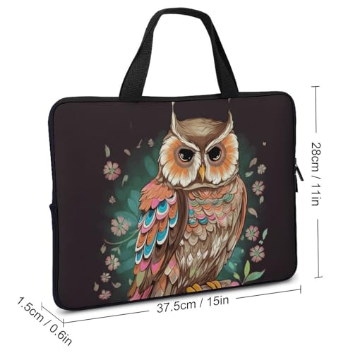 Housse PC 15 pouces antichoc hibou évite les rayures - 2
