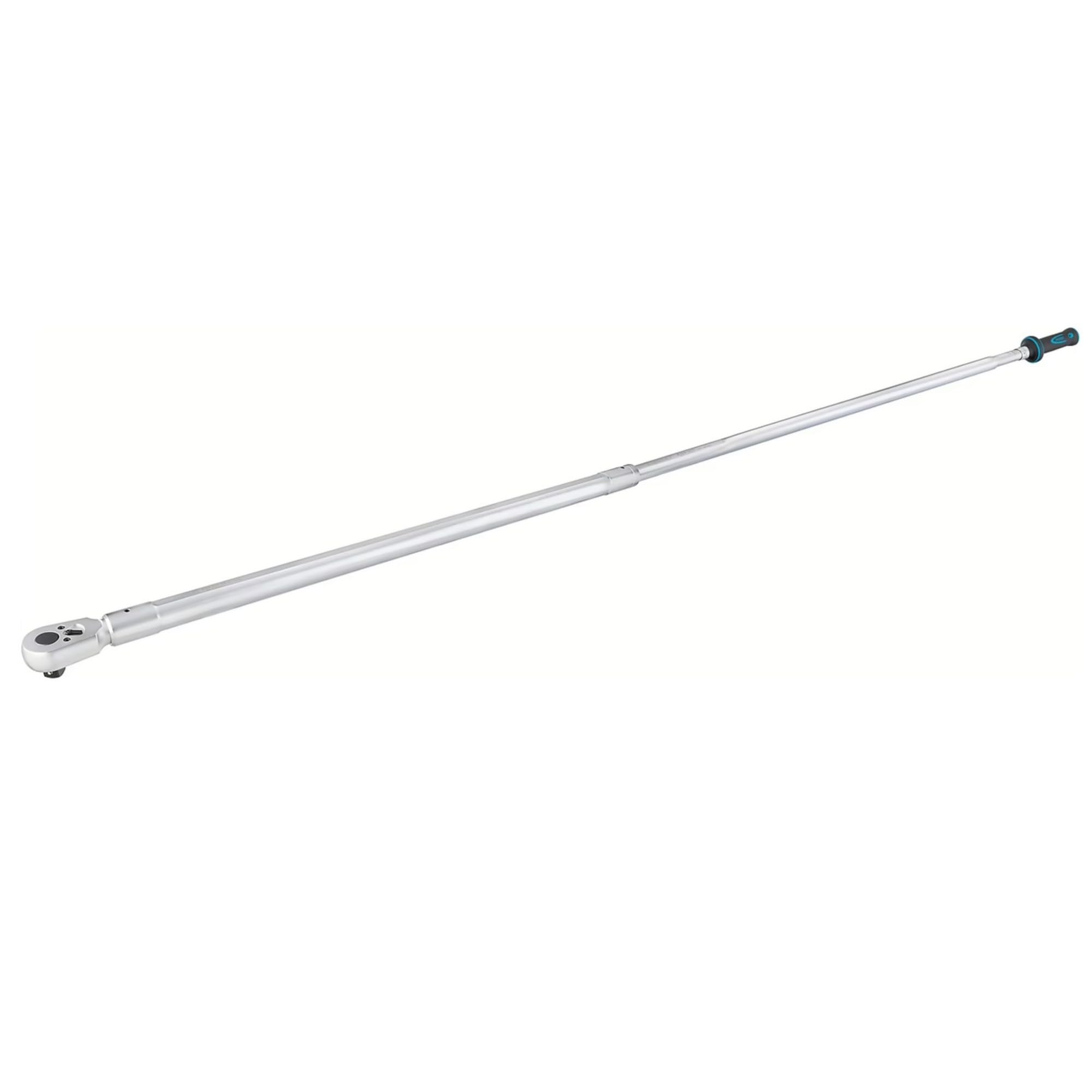 HAZET 1 Zoll Drehmomentschlüssel 6160-1CT, 600–1600 Nm, Länge 2455 mm, 3% Genauigkeit, mit 2-Komponenten-Griff, Sichtfenster, Codierringen und Safe Box | Drehmomentbereich 600-1600 Nm, Abtrieb 1 Zoll (25 mm) Vierkant massiv, DIN EN ISO 6789-2:2017, DIN 31