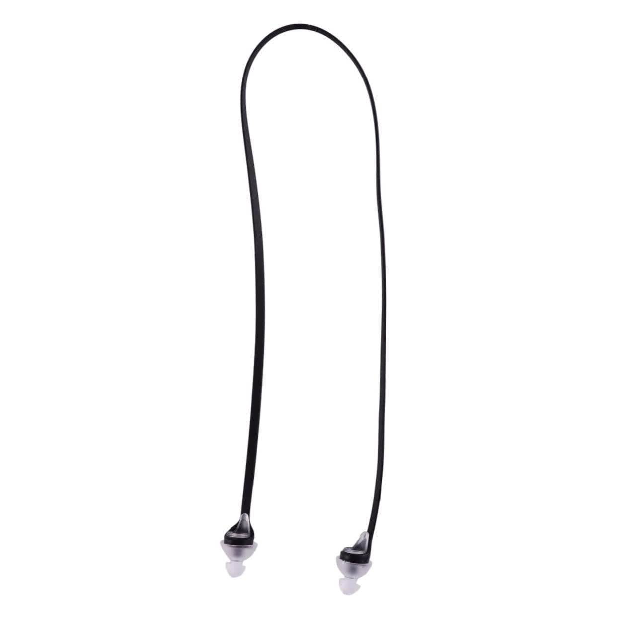 Mobestech 3juegos Tapones De Oído De Silicona Para Cancelación De Ruido Para Dormir Viajar y Trabajar Ergonomía y Comodidad Filtro Negro y Línea Transparente Protección Auditiva
