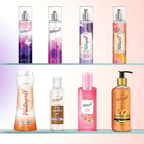 Image of Layer'r Wottagirl Secret Crush & Mandarin Twist Body Splash, 60ml x 2