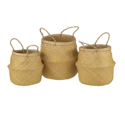 Paniers RETRATI en raphia jaune, la solution pour organiser vos plantes - 2