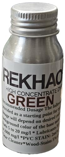 Rekhaoil® Green Petroleum Dye 1.oz Bottle
