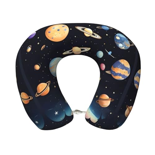 Almohada espuma viscoelástica cervical para viaje