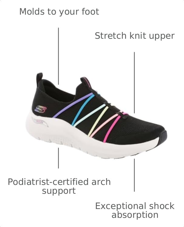 Image of Skechers Womens Arch Fit 2.0 Colorful Road