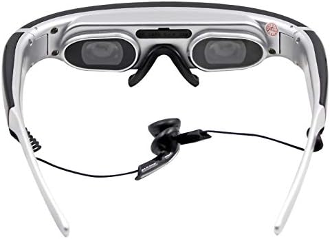 VR 68 Inch 3D Video Game Glasses Screen Virtual Theatre Private with 8GB Memory, Support 1080p and 3D Music Image E-Book TF Card AV-in Play