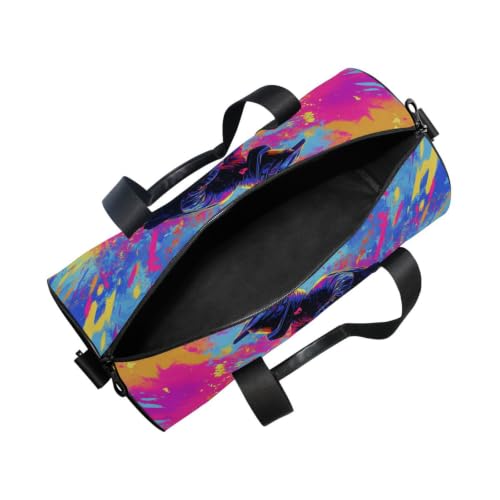 Bolsa de lona para viajes y motocross con compartimento interior Lightning4 5