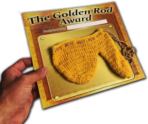 Gears Out Golden Rod Sweater Warmer Gag Gift for Men Yellow Hand Knit Willy Stocking Stuffer for Him Peter Heater Husband Valentines Day for Boyfriend4