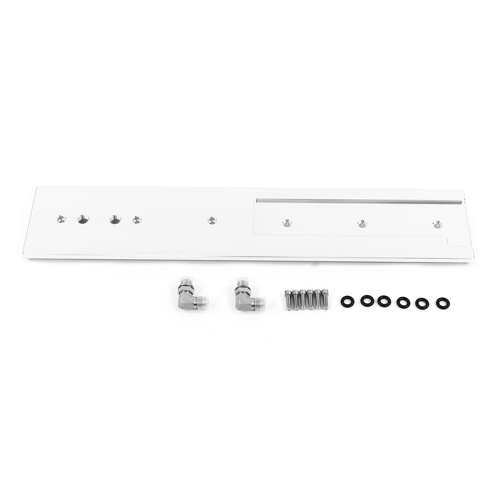 CHICIRIS Kit Coperchio Punterie in Alluminio Billet di Ricambio per 5.9L 12 Valvole 6BT 1989 2002 per 1500 2500 3500 Riparazione Vano Motore