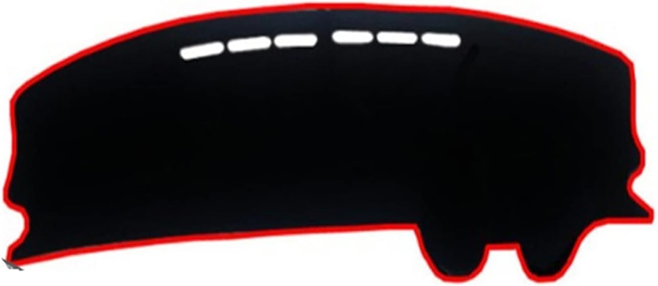 ZhangXD Car Dashboard Cover for Mitsubishi Outlander Airtrek 2001-2004 2005 2006, Non-Slip Dash Board Sun Shield Protector Anti-Glare Anti Dust Interior Accessories