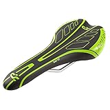 Material: PU y metal Hamimelon Sillín Ergonómico Ligero Firme para Bicicleta MTB BMX Urbana Carretera Montaña Ciclismo (Verde)