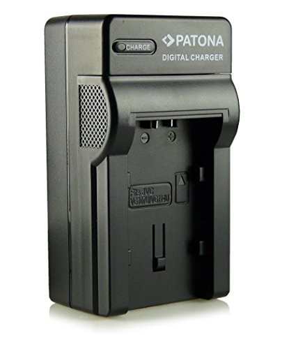 PATONA 3en1 Chargeur pour Batterie compatible avec JVC BN-VG107 / BN-VG114 / BN-VG121 pour JVC Everio GZ-G5 GZ-GX8 GZ-HD500 GZ-HM990 GZ-MG980 GZ-MS210 et bien plus encore