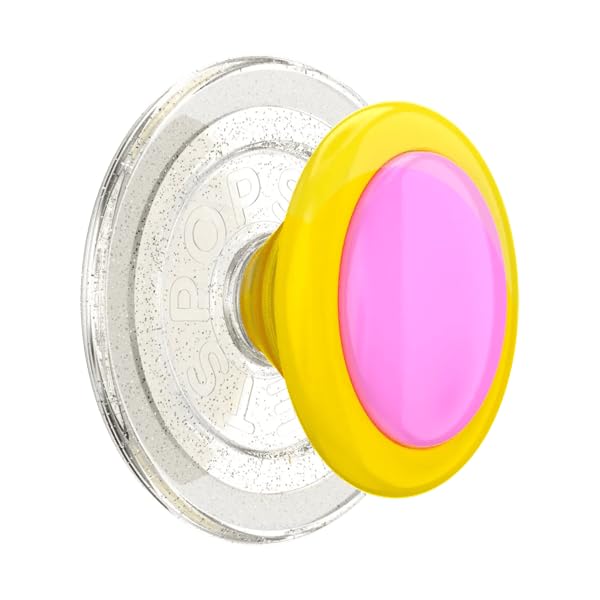 PopSockets Agarre para teléfono MagSafe, Soporte magnético, Color Rosa